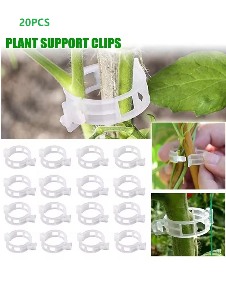 Gardening Tools Vegetables - 20 Adet Bitki Destek Klipsi, Sebzeler