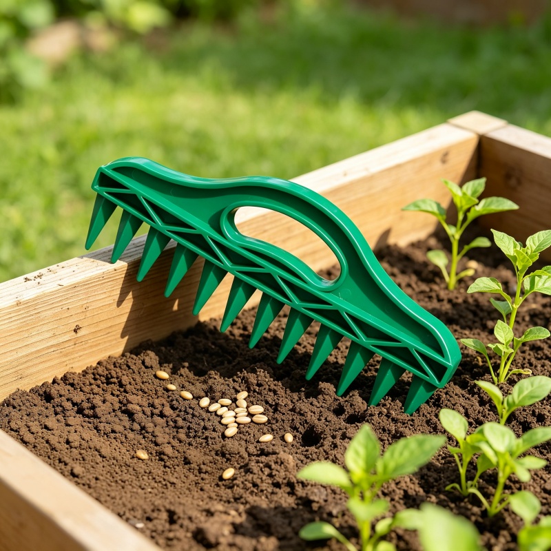Gardening Tools Vegetables - Plastik El Tipi Çim Ekim Aleti,