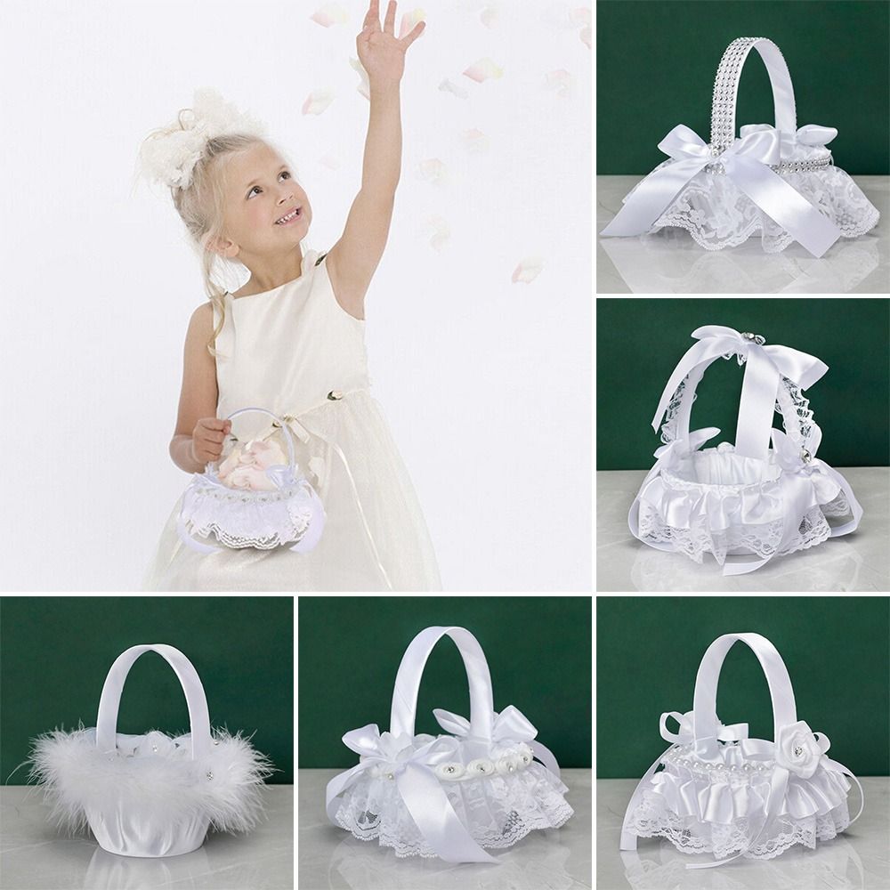 Gardening Tools Girls - Tören Rhinestone Ev Dekorasyonu Dantel İnci