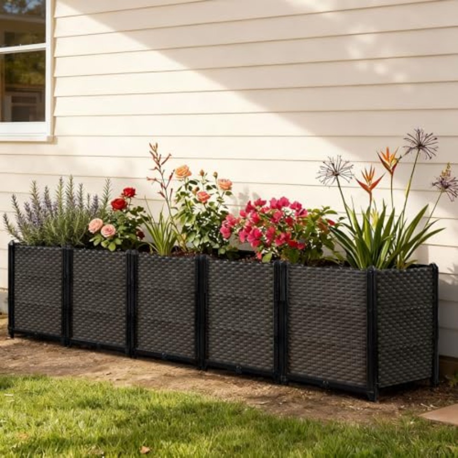 Veranda, balkon, teras için dı - Self-Watering Planter incelemesi ve fiyatı