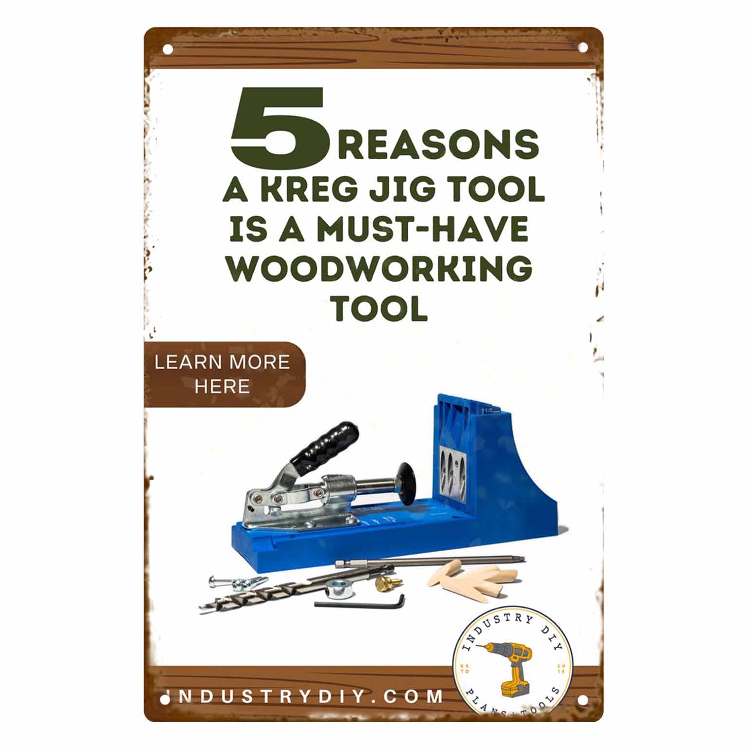 2D DÜZ 1 adet 5 Nedenle Kreg J - Gardening Tools Must Haves incelemesi ve fiyatı