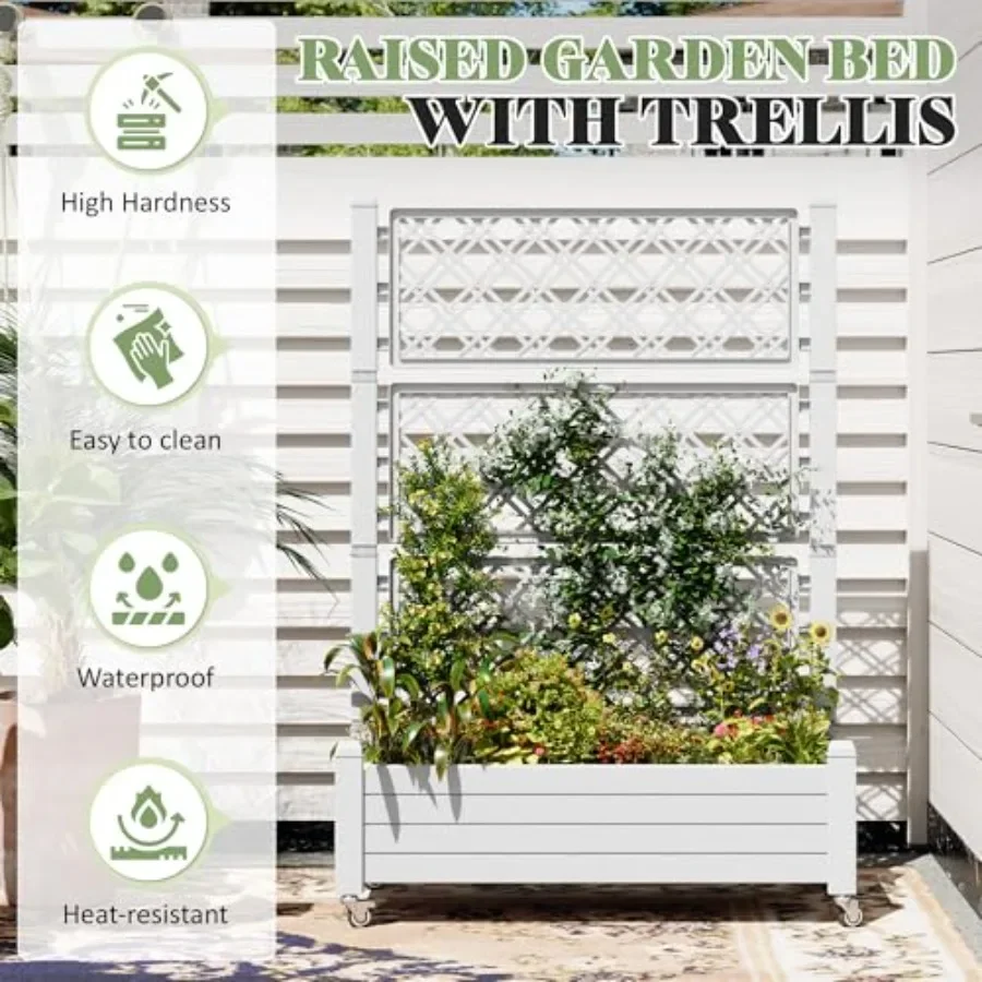 Kafesli Yükseltilmiş Bahçe Yat - Self-Watering Planter incelemesi ve fiyatı