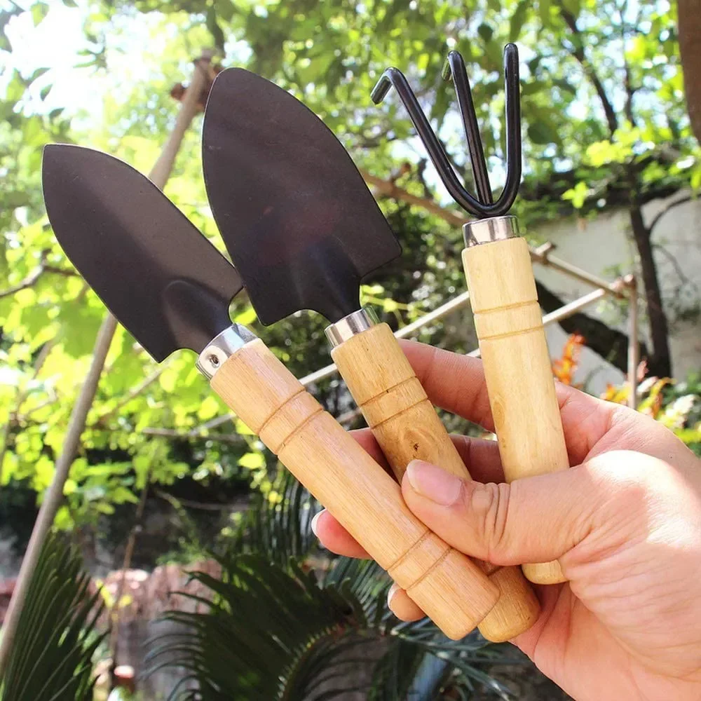 3 adet/takım Mini bahçe alet s - Gardening Tools Vegetables incelemesi ve fiyatı