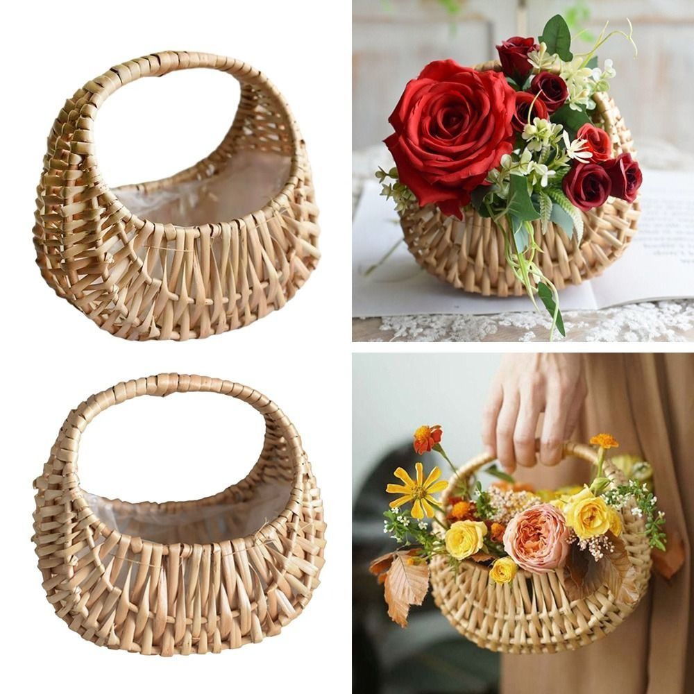 Söğüt Rattan Çiçek Kız Sepetle - Gardening Tools Girls incelemesi ve fiyatı