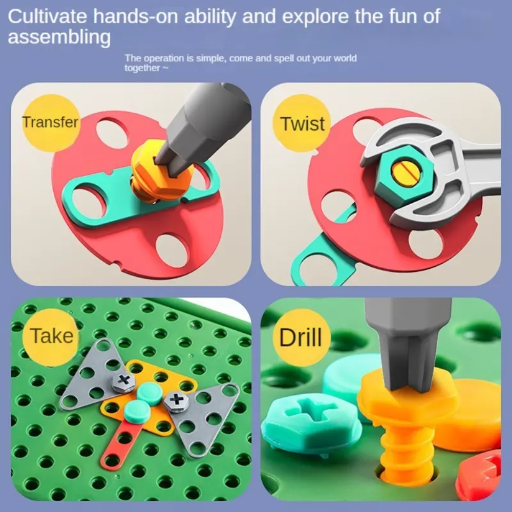 450 Adet Çocuk STEM Matkap Set - Gardening Tools Girls incelemesi ve fiyatı